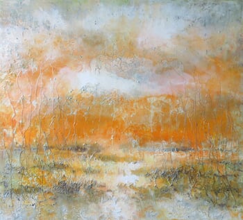 Indisch - Orange by Renate Fäth