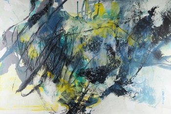 Eau et fusain 3 par LN Le Cheviller