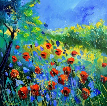 Red poppies von Pol Ledent