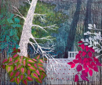 Jardin oublié VII by Cécile Duchêne-Malissin