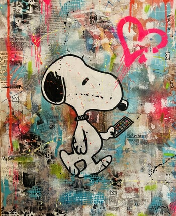 Snoopy lover by ART'MONY