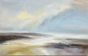 Plage et rochers von Chantal Parise