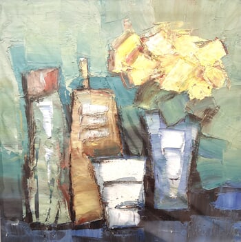 "Composition au bouquet von Régine Pivier-Attolini