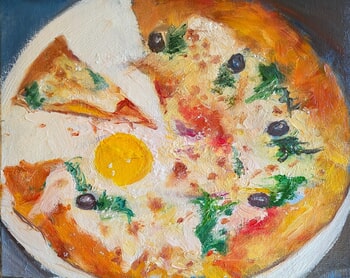 Pizza fiorentina par Rosemary Burn