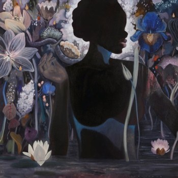 Moonlight Swim, Lotus von Leila Rose Fanner