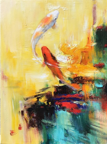 Fengshui fish 1608 by Jingshen You