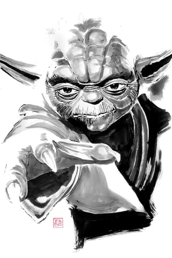 yoda force by Péchane