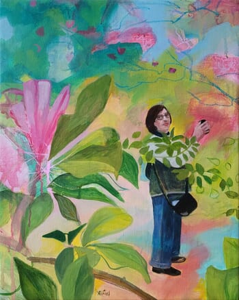 Dans les magnolias von Valérie Auriel