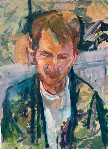 Head of a Man par Rachel Mercer