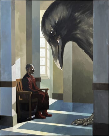 CHIMÈRE n°19 (le Corbeau) by Louis Vairel