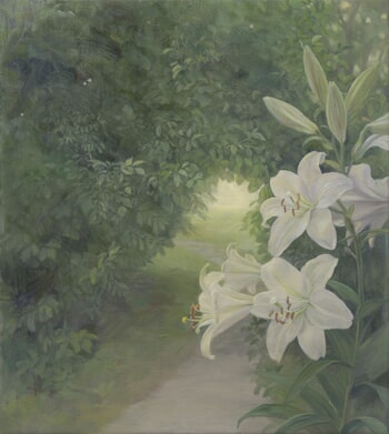Lilies and the Light beyond by Eun Lee