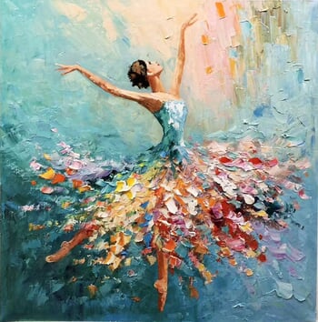Elegant ballerina 1617 by Jingshen You