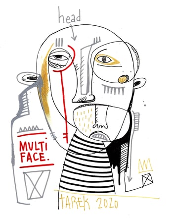 Multi face by Tarek
