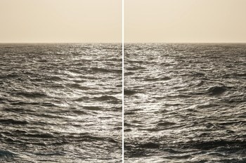 Lampedusa Seascape Diptych #296-98 par Filippo Brancoli Pantera
