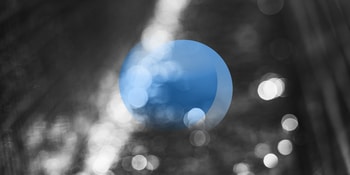 300 Elixir blue Twins Suns - Inner Suns / Soleils Intérieurs panoramique par Bruno Houdayer