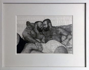 There is never more than a fag paper between them - Benjamin and Xavier par James Robert Morrison
