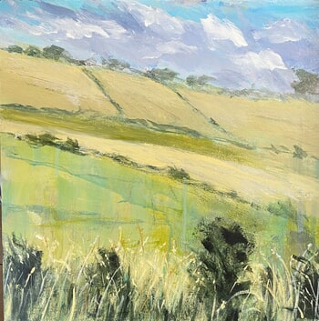 Hot Summer Fields von Nikki Wheeler