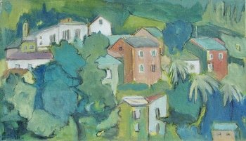 Paysage du sud I von Vincent Gabin
