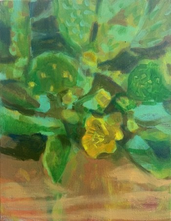 Lipari Cactus i by Caroline Cornelius