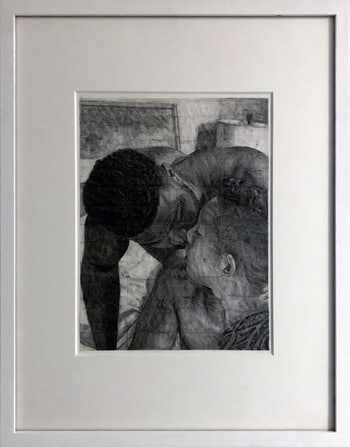 There is never more than a fag paper between them - Marcel and Jin by James Robert Morrison