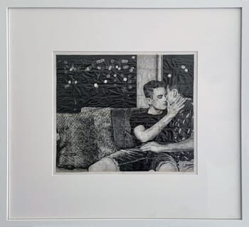 There is never more than a fag paper between them - Theo and Oliver by James Robert Morrison
