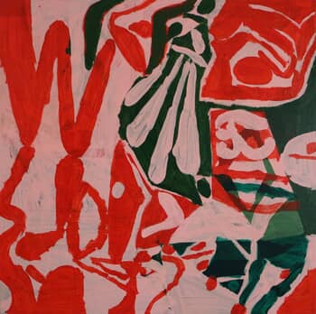 Three colors painting von Vered Gersztenkorn