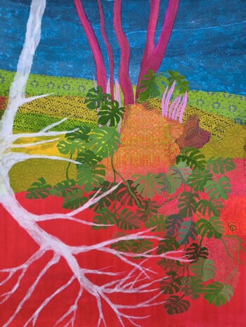 Floraison II by Cécile Duchêne-Malissin