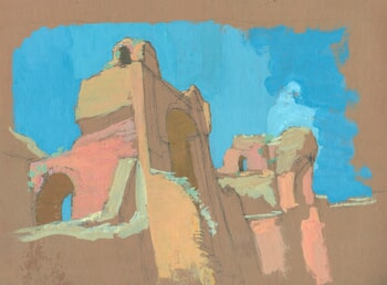 Termes de Caracalla à Rome by Sasha C. Bokobza
