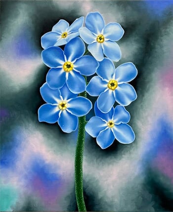 Forget Me Not von Jane Hayes Greenwood