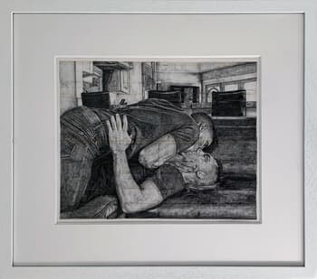 There is never more than a fag paper between them - Adrian and Rowan by James Robert Morrison