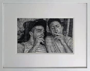 There is never more than a fag paper between them - Harry and Tom (2024) by James Robert Morrison