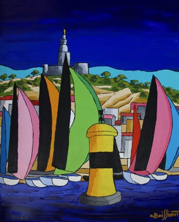 Régata Marseille III von Olivier Boissinot
