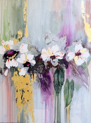 What survived, still blooms by Poovi Art