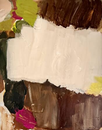 Abstract earthytones I von Diana Krinninger