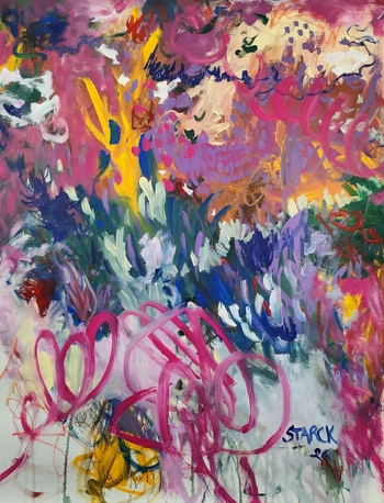 The pink tiger von Emily Starck