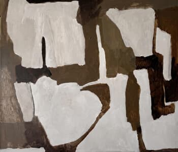 Minimalist white beige by Diana Krinninger