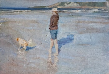 Sea and sand by Rosemary Burn