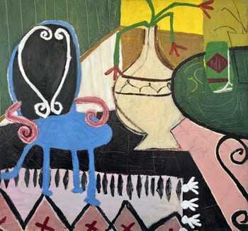 Blue Chair von Niamh Birch