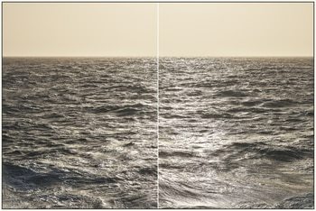 Lampedusa Seascape Diptych #288-89 by Filippo Brancoli Pantera