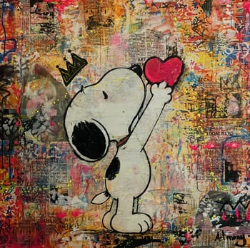 Snoopy, Le roi de cœur ! par ART'MONY
