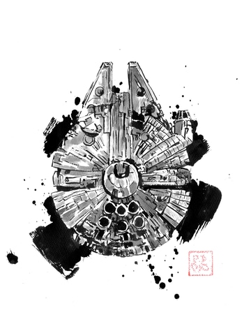 faucon millenium by Péchane
