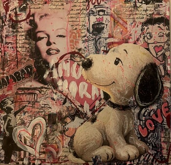 Snoopy love life ! von ART'MONY