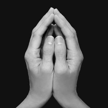 Mudra "Lotus Bud" purification heart clarity inner silence von Bruno Houdayer