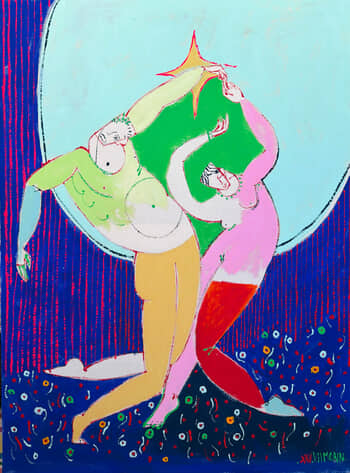 Danse sous les étoiles par Xavier de Vilmorin