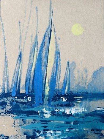 Blue Silence by Evgeniya Zolotareva