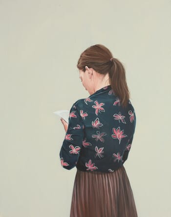 Leserin XXIV  girl reading XXIV by Karoline Kroiss