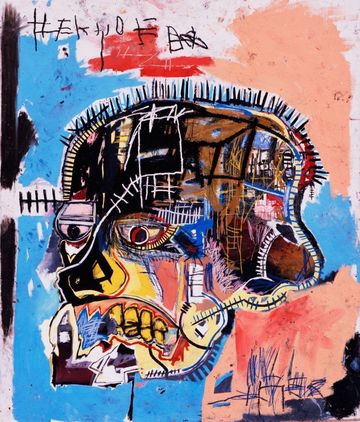 Artwork Under the Loupe: Basquiat's 'Skull'