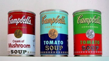 A Closer Look at Andy Warhol's Campbell's Soup Cans