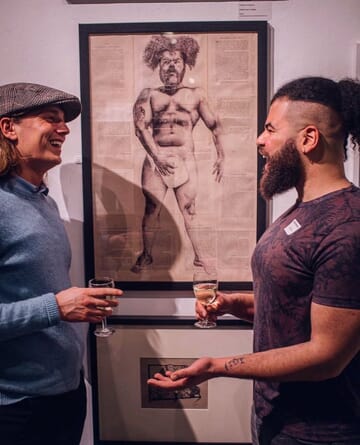 Organised artistic rebellion with Habib Hajallie