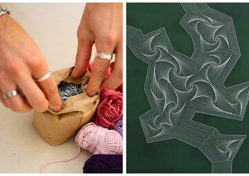 Valentin Renner on String Art: "I'm exploring order, chaos, and the spaces in between."